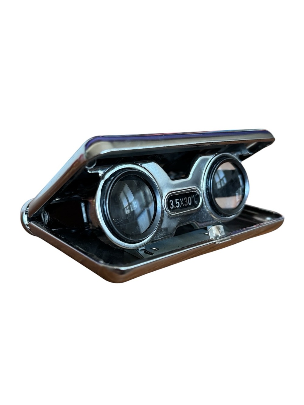 Vintage Folding Binoculars 3.5x30mm